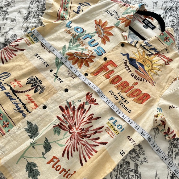 Summer shirt / beach shirt size large - Picture 5 of 10